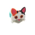 Schattige kattenring voor kinderen, zacht PVC dierendesign kindervingering cadeau speelgoed. - Katten Ring 08