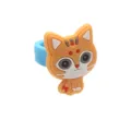 Leuke cartoon kat ring, zachte PVC rubber dier ring voor kinderen, leuk speelgoed cadeau. - Katten Ring 09