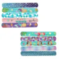 Children mermaid slap bracelets set colorful fish scale party toy gift for kids daily fun toys - Mermaid Slap Bracelet