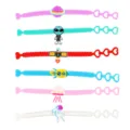 Kinder Weltraum Silikon Armbänder Set mit niedlichen Astronaut Rakete Planeten. - Zufällige Mix-Armbänder