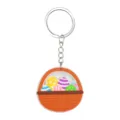 Osterei Korb Schlüsselanhänger süß Silikon Schlüsselring Urlaub Party Geschenk Anhänger - Blumenkorb