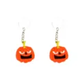 Halloween Kürbis Schlüsselanhänger, niedlicher PVC Gummi Anhänger für Taschen und Schlüssel. - Kürbis 02