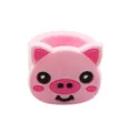 Süßes rosa Schweinchen Ring Detail, weiches PVC Material, tolles Kinderspielzeug Geschenk. - Schwein Ring