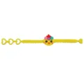 Braccialetto in PVC pulcino cartone animato per bambini, design cuore regolabile regalo. - Motivo Pulcino