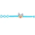 Bambini blu PVC cartone animato coniglio bracciale carino cuore regolabile silicone - Stile Coniglio