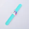 Niedliches Einhorn Silikon Schnapparmband für Kinder, lustiges Cartoon Armband Spielzeug. - Einhorn Stil 07