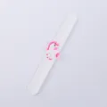 Niedliches Einhorn Silikon Schnapparmband für Kinder, Cartoon PVC Armband Detailansicht. - Einhorn Stil 13