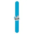 Cute cartoon cat slap bracelet for kids, blue silicone wristband toy, fun party favor gift. - Style 05 (Blue Cat)