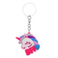 Cute unicorn BFF keychain PVC soft rubber key ring detail view accessory for bags and keys - Unicorn 01