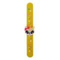 Bracciale a scatto con simpatico animale cartone animato stelle gialle e testa di cervo bimbi. - Stile 01 (Corna Gialle)