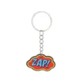 Porte-clés en caoutchouc PVC style BD ZAP! avec anneau métallique pour clés et sacs. - Porte-clés en Métal ZAP