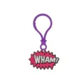 Porte-clés PVC style bande dessinée WHAM exclamation mignon pendentif de sac cadeau. - Porte-clés Ampoule WHAM