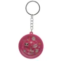 3D stereo maze keychain puzzle toy cute cartoon pink round keyring pendant for students gifts - Unicorn