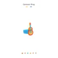 Süßer Cartoon Gitarre Ring PVC weich Gummi Spielzeug Schmuck Geschenk Variante Ansicht. - Gitarre