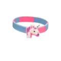 Bracelet licorne en silicone coloré pour enfants, bracelet PVC dessin animé rose et bleu. - Bracelet Licorne 03