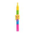 Rainbow Silicone Push Pop Bracelet Cute Mermaid Fidget Toy Stress Relief Wristband - Yellow Mermaid Wristband