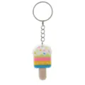 Simpatico portachiavi gelato cartone animato PVC resina epossidica lecca borsa regalo - Stile di Gelato 11