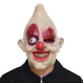 Spooky Halloween one-eyed clown latex mask horror haunted house party costume headgear - One-Eyed Clown