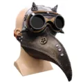 Steampunk Plague Doctor Mask Vintage Bird Beak Mask Halloween Costume Cosplay Props - Mechanical Steampunk Gold Beak