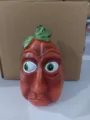 Halloween scary pumpkin head outdoor decor quirky resin yard ornament spooky party prop - Style A