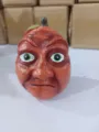 Halloween pumpkin head decoration, funny resin sculpture for outdoor yard party decor. - Style D