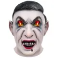 Halloween leuchtende Augen Vampir Maske Horror Grusel Kopfbedeckung Party Kostüm Requisite - Neuer Leuchtender Vampir