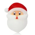 Christmas Santa Claus lampshade wall light decor EVA festive lighting ornament white red - Santa Claus Lampshade B
