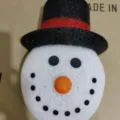 Christmas EVA Snowman Lampshade Wall Light Festive Holiday Home Decor Party Decoration - Snowman Lampshade - Red Stripe
