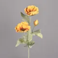 Fausse fleur de coquelicot artificielle jaune decoration interieure bouquet de fleurs - Orange & Jaune