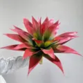 Artificial agave plant red and green variant, stunning home decor floral arrangement piece. - Large 28-Leaf Agave - Red