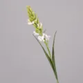 Artificial tuberose hyacinth flower fake floral branch for home decor floral arrangement SKU - Light Pink