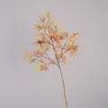 Künstlicher Federahorn Einzelzweig für Heimdekoration und Blumenarrangement Dekoration. - Kleiner Zweig Herbstgelb