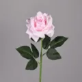 Falsa rosa rosa artificiale stelo singolo fiore finto per matrimonio decorazione casa - Rosa