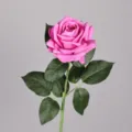 Rosa artificiale fiore singolo stelo rosa finto fiore decorazione per matrimonio casa - Viola