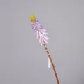 Tallo de flor de lirio artificial planta falsa decoración del hogar arreglo floral bricolaje - Púrpura