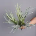 Artificial staghorn fern plant faux green leaf foliage for home decor floral arrangement supply - M