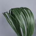 Green artificial steel grass floral stems, flexible wire plant lines for wedding flower decoration. - 1m 0.5cm Wide Saltwater Grass Dark Green