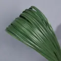Artificial steel grass sword leaf green line floral arrangement wedding decor material - 1m 1cm Wide Dark Green