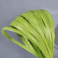 Green artificial grass blades bundle for floral arrangement wedding decor and craft projects. - 1m 2cm Wide Yellow