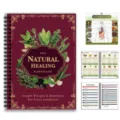 Natural healing handbook with herbal recipes, remedies, and wellness guides for daily health. - Black Coil