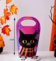 Halloween portable black cat candy box detail view, creative festival gift paper box. - Cat / Flat Shipping