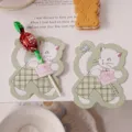 Bonitas tarjetas de piruleta de gato de dibujos animados para ninos soporte caramelos - Gato de Regalo / 50 Hojas
