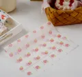 Cute strawberry greaseproof baking paper sheets for sandwich, hamburger and bread packaging. - 50 Pieces/Pack-Strawberry