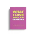 Fill in the blank journal book gift for grandma with heartfelt prompts and loving messages. - Grandmother