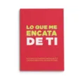 What I Love About You Spanish Journal Red Hardcover Notebook Gift for Mom and Couples - German-You