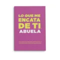 Pink Abuela prompt journal book with 30 love reasons Spanish edition lovely gift item - German-Grandma