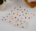 Christmas greaseproof baking paper, colorful holiday wrapping sheet for sandwich burger. - 50 Pieces/Pack-Horse