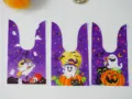 Halloween violet sakoules plastikes gia karameles, leptomereia syskevasias doron. - Μίξη 3 Χρωμάτων 48-50 Τεμάχια