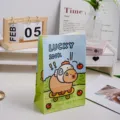 Cute cartoon capybara gift paper bag, lucky design handbag for packaging, pretty storage bag. - Skateboard Capybara / 1 Piece
