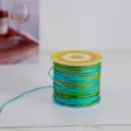 Filo di seta colorato sfumato per etichette fai da te e scatole regalo, corda artigianale 30m. - b30m